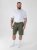 D555 Mitchell 1 Short Stretch avec Taille Élastique Khaki - Pantalons/shorts de survêtement - Survêtement/jogging grandes tailles