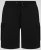 D555 Robinson 1 Short Fleece Cargo avec Taille Élastique Noir - Pantalons/shorts de survêtement - Survêtement/jogging grandes tailles