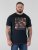 D555 Otto Official Pink Floyd 50th Anniversary T-shirt Imprimé Bleu Marine - T-shirts - T-shirts Homme Grande Taille