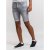 D555 Griffin Denim Shorts Grey - Shorts - Shorts hommes grande taille