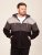 D555 Fitzgerald Zip Through Hoody With Cut & Sew Panels Noir - Sweatshirts & hoodies - Sweatshirts/Hoodies grande taille homme