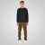 Double Outfitters MTOP-1141 Sweat-shirt Vert foncé - Sweatshirts & hoodies - Sweatshirts/Hoodies grande taille homme