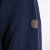 Double Outfitters MTOP-1163 Sweat-shirt col zippé Bleu marine - Sweatshirts & hoodies - Sweatshirts/Hoodies grande taille homme