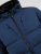 D555 Hank Ripstop Contrast Panelled Padded Hooded Jacket Bleu marine - Vestes - Vestes homme grandes tailles