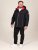 D555 Jamie Soft Shell Detachable Hood Padded Jacket Noir - Vestes - Vestes homme grandes tailles