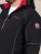 D555 Jamie Soft Shell Detachable Hood Padded Jacket Noir - Vestes - Vestes homme grandes tailles