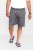 D555 John "Lightweight" Jog shorts Grey - Pantalons/shorts de survêtement - Survêtement/jogging grandes tailles