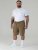 D555 Nick Short Cargo avec Taille Élastique Beige - Shorts - Shorts hommes grande taille