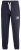 D555 Mayson Embroidered And Applique Open Hem Jogger With Drawcord Navy - Pantalons/shorts de survêtement - Survêtement/jogging grandes tailles