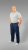 20 Nodi Grecale Stretch Fleece Cotton Sports Pants with Enzyme and Soft Touch Treatment Navy - Pantalons/shorts de survêtement - Survêtement/jogging grandes tailles