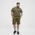 North Latitude 51133 short cargo vert militaire - Shorts - Shorts hommes grande taille