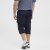 North Latitude 51136 short capri bleu marine - Shorts - Shorts hommes grande taille