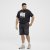 North Latitude 51336 short denim noir - Shorts - Shorts hommes grande taille