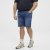 North Latitude 51336 short denim bleu - Shorts - Shorts hommes grande taille