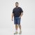 North Latitude 51336 short denim bleu - Shorts - Shorts hommes grande taille