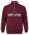 North Latitude Half Zip Sweat Bordeaux - Sweatshirts & hoodies - Sweatshirts/Hoodies grande taille homme