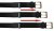 D555 Matthew X-tender belt Black, 4,4cm - Ceintures - Ceintures grandes tailles pour hommes