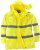 Marc & Mark Hi Vis Rainjacket Yellow - Vêtements de travail - Vêtements de travail grandes tailles