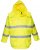 Marc & Mark Hi Vis Rainjacket Yellow - Vêtements de travail - Vêtements de travail grandes tailles