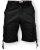 D555 Jarrod Cargo Short Black - Shorts - Shorts hommes grande taille