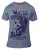 D555 CLAYTON Honolua Bay T-shirt Denim Marl - T-shirts - T-shirts Homme Grande Taille