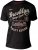 D555 NEAL Brooklyn Crew Neck T-Shirt Black - T-shirts - T-shirts Homme Grande Taille