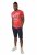 D555 NEAL Brooklyn Crew Neck T-Shirt Red - T-shirts - T-shirts Homme Grande Taille