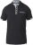 D555 SWANN Short Sleeve Stretch Polo Black - Polos - Polos homme grande taille