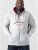 D555 Gabriel Athletic Zip Hoodie Grey - Sweatshirts & hoodies - Sweatshirts/Hoodies grande taille homme