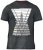 D555 Rox T-shirt Charcoal - T-shirts - T-shirts Homme Grande Taille