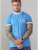 D555 Otis T-shirt Blue - T-shirts - T-shirts Homme Grande Taille
