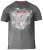 D555 Bradley T-shirt Charcoal - T-shirts - T-shirts Homme Grande Taille