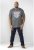 D555 Bradley T-shirt Charcoal - T-shirts - T-shirts Homme Grande Taille