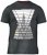 D555 Rox T-shirt Charcoal - T-shirts - T-shirts Homme Grande Taille