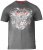 D555 Bradley T-shirt Charcoal - T-shirts - T-shirts Homme Grande Taille