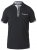 D555 SWANN Short Sleeve Stretch Polo Black - Polos - Polos homme grande taille