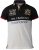D555 Ernest Polo Black & White - Polos - Polos homme grande taille