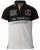 D555 Ernest Polo Black & White - Polos - Polos homme grande taille