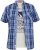 D555 Genoa Short Sleeve Shirt & T-shirt Combo - Chemises - Chemises Grandes Tailles Hommes
