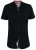 D555 Archer Collarless Shirt Black - Chemises - Chemises Grandes Tailles Hommes