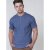 D555 Daniel Grandad T-shirt Denim - T-shirts - T-shirts Homme Grande Taille