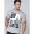 D555 Clive T-shirt Grey - T-shirts - T-shirts Homme Grande Taille