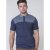 D555 Brent Polo Denim Blue - Polos - Polos homme grande taille