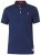 D555 Jerell Polo Navy - Polos - Polos homme grande taille