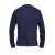 D555 Austin Long Sleeve T-shirt Navy - T-shirts - T-shirts Homme Grande Taille