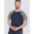 D555 Ashburn T-shirt Navy - T-shirts - T-shirts Homme Grande Taille