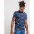 D555 Caspian T-shirt Navy - T-shirts - T-shirts Homme Grande Taille