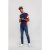 D555 Baker T-shirt Navy - T-shirts - T-shirts Homme Grande Taille
