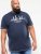 D555 Randwick San Francisco Printed T-Shirt Navy - T-shirts - T-shirts Homme Grande Taille