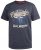 D555 Cairns Navy Fine Stripe Colorado Printed T-Shirt - T-shirts - T-shirts Homme Grande Taille